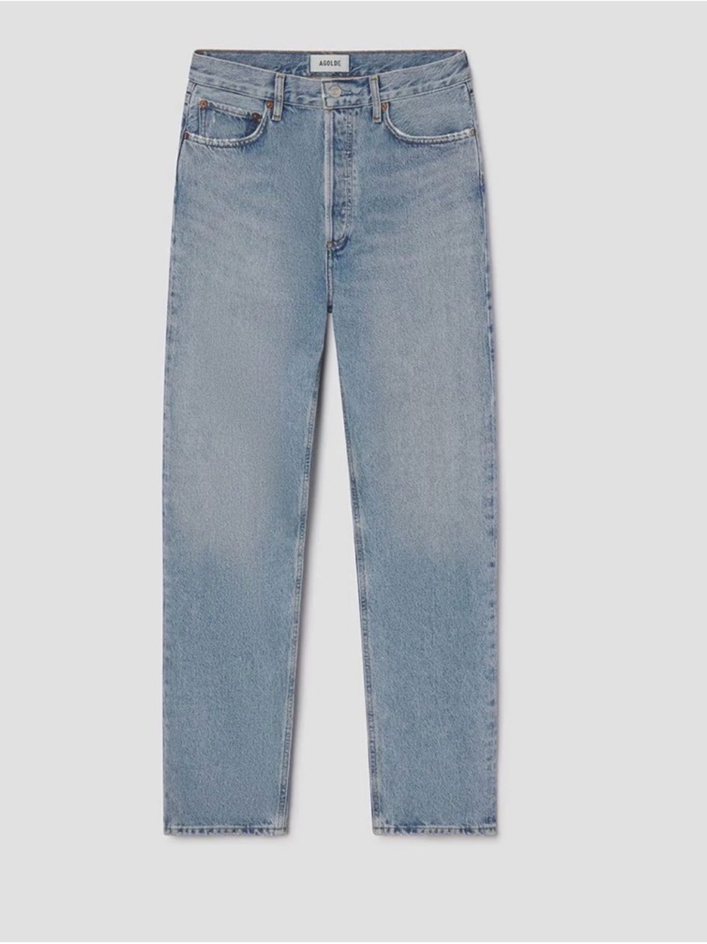 Agolde 90'S PINCH WAIST HIGH RISE STRAIGHT LONG 24